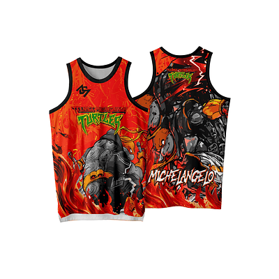 CAMISETA MICHELANGELO