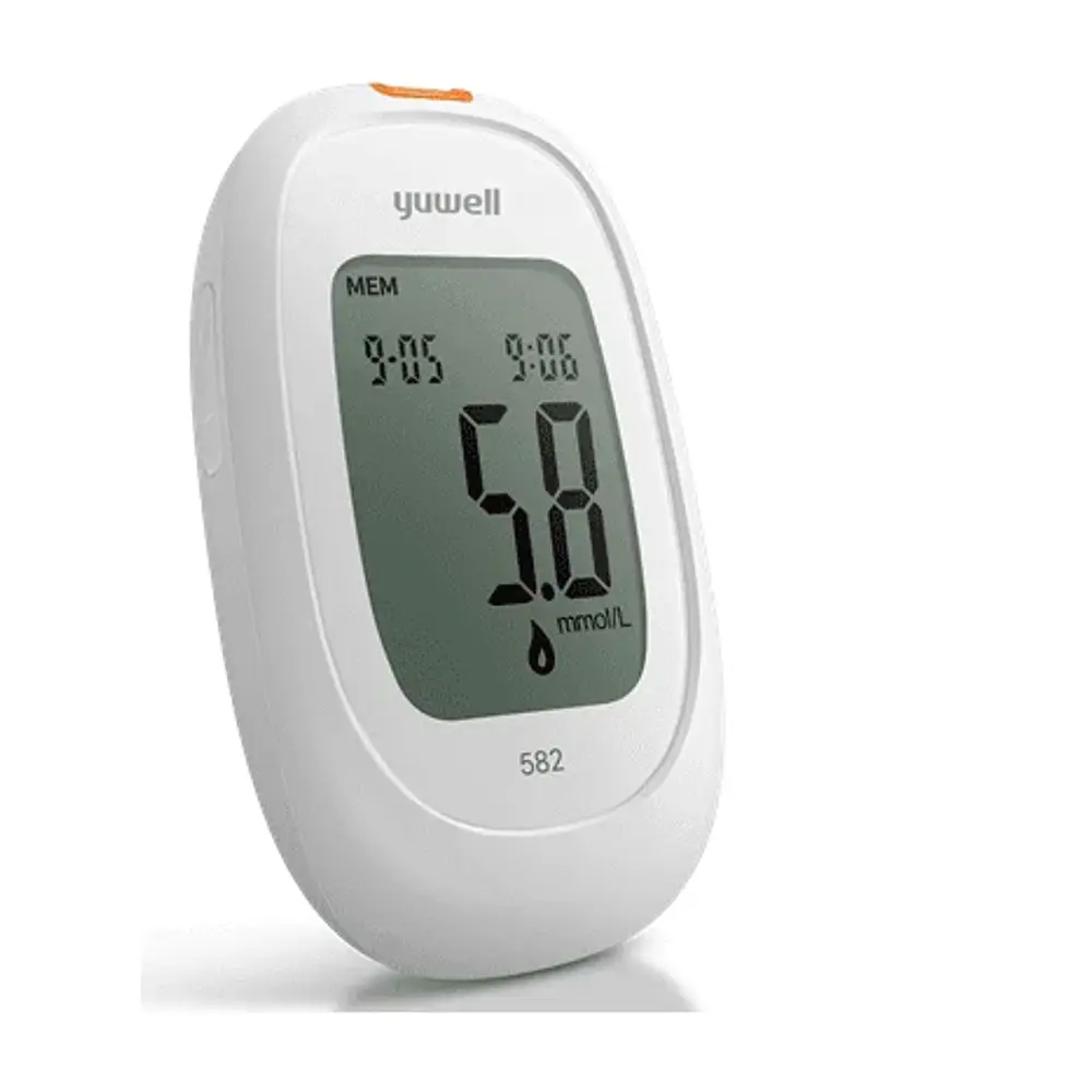 GLUCÓMETRO YUWELL 582 + 50 CINTAS + 50 LANCETAS