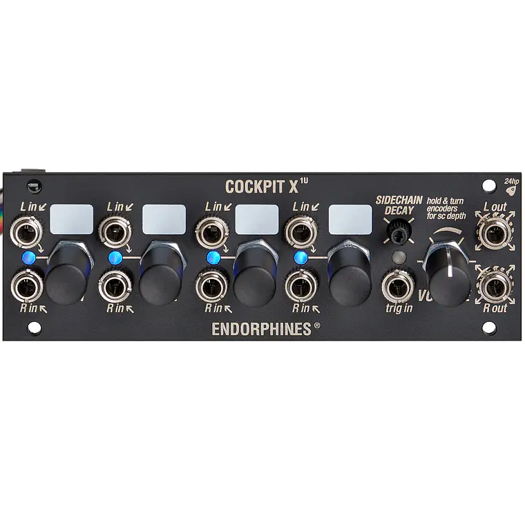 Endorphin.es 1U Cockpit X Black 1