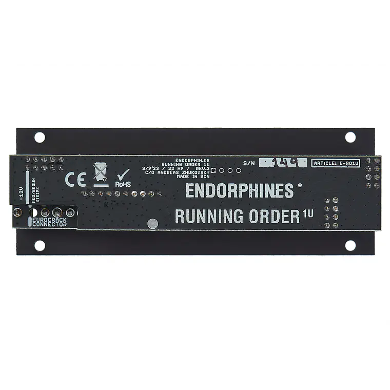 Endorphin.es 1U Running Order Black 3