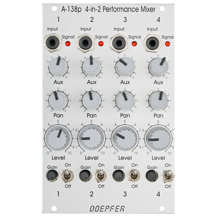 Doepfer A-138p Performance Mixer Input 1