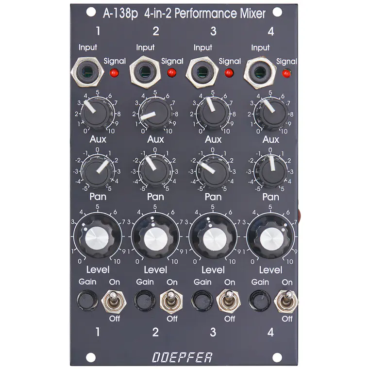 Doepfer A-138p Performance Mixer Input Vintage 1