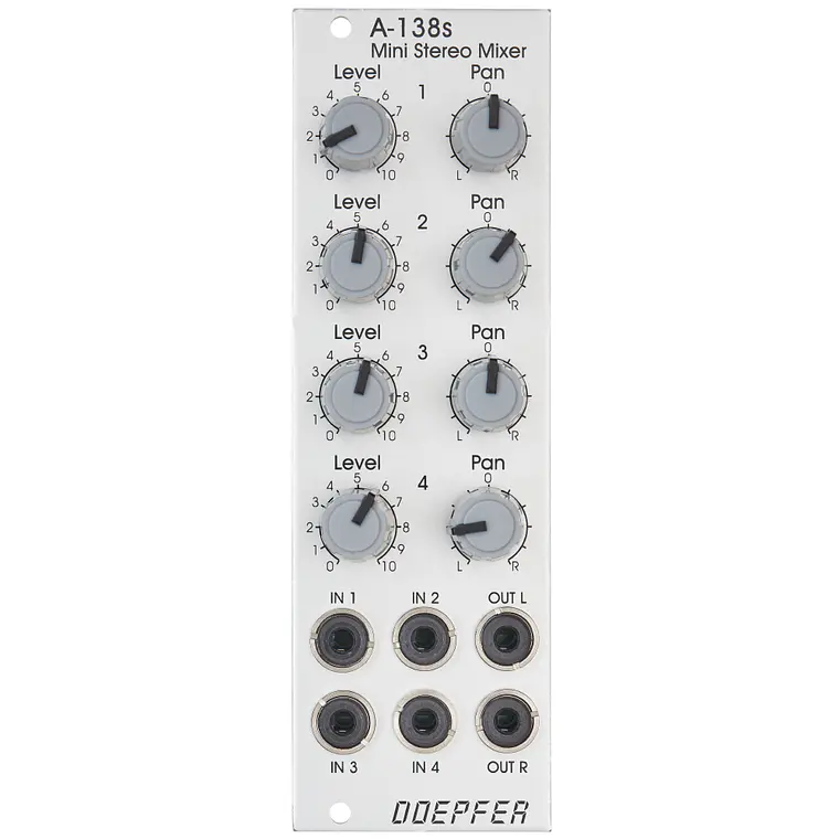 Doepfer A-138s Mini Stereo Mixer 1
