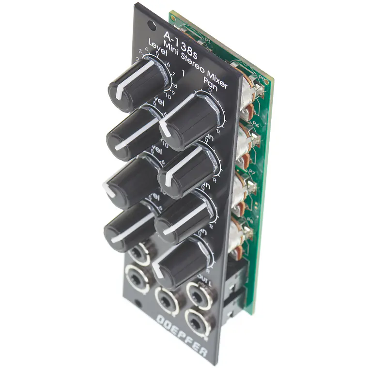 Doepfer A-138sV Vintage Mini Stereo Mixer 2