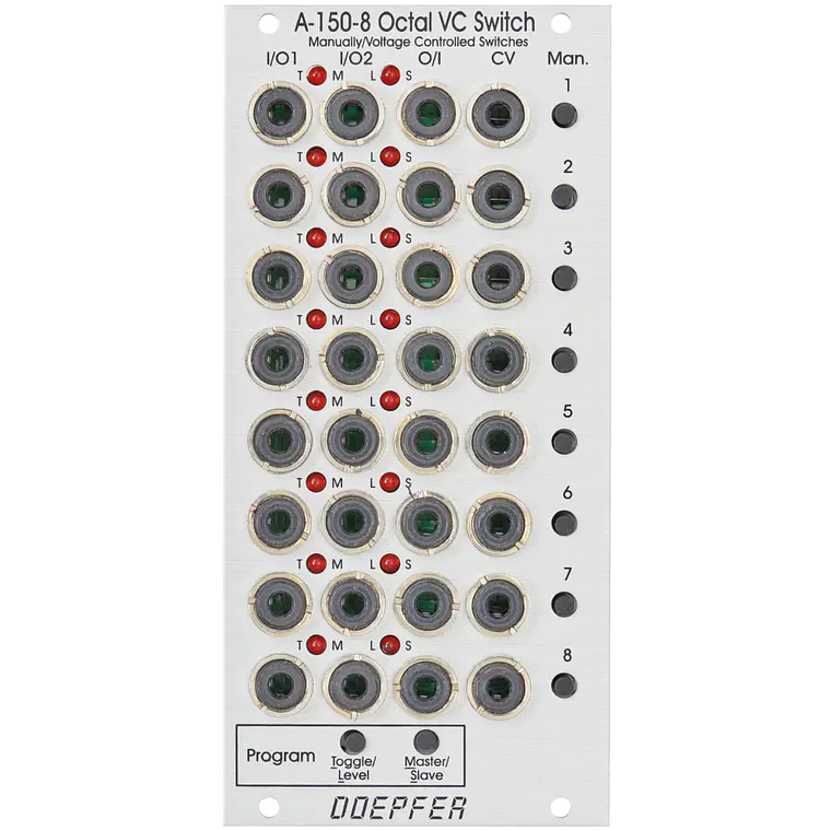 Doepfer A-150-8 8-fach Voltage Controlled Switch 1