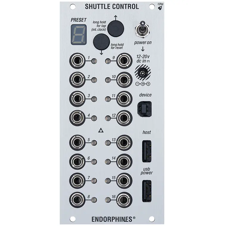 Endorphin.es Shuttle Control Silver 1