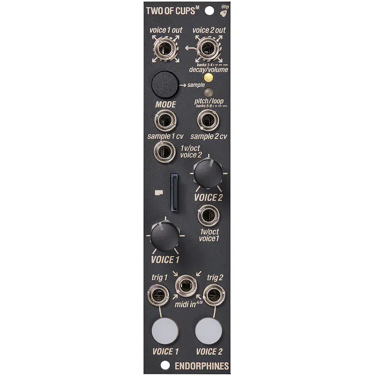 Endorphin.es Two of Cups MIDI black 1