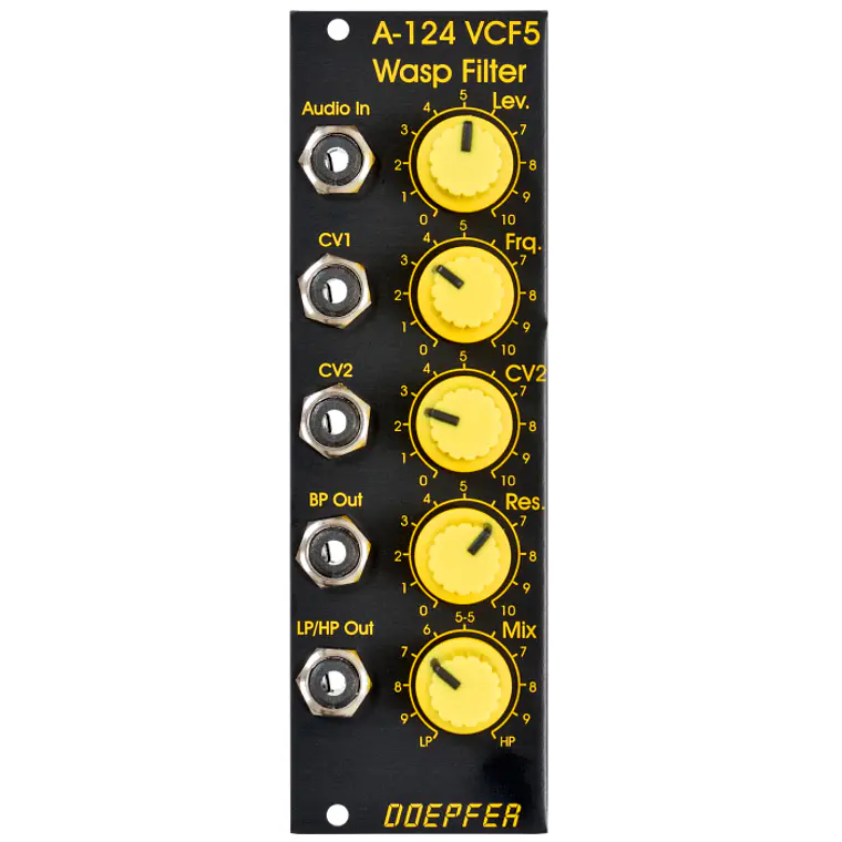 Doepfer A-124 Wasp Filter Special Edition black/yellow 1