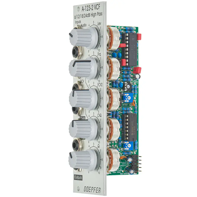 Doepfer A-123-2 Hochpass 6/12/18/24dB 2
