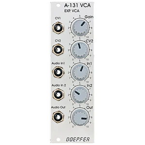 Doepfer A-131 VCA logarithm. (new version with THAT circuit)