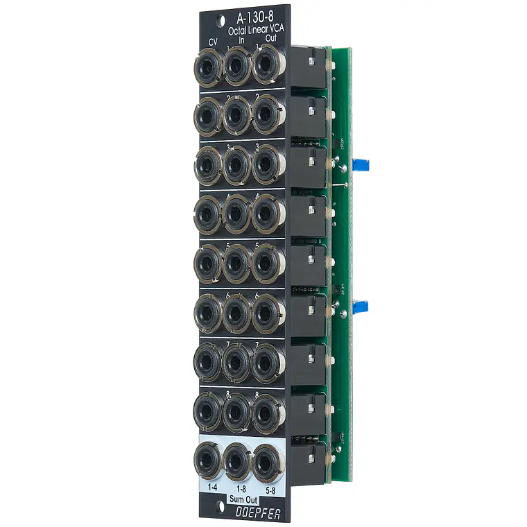 Doepfer A-130-8 Octal Linear VCA Vintage 2
