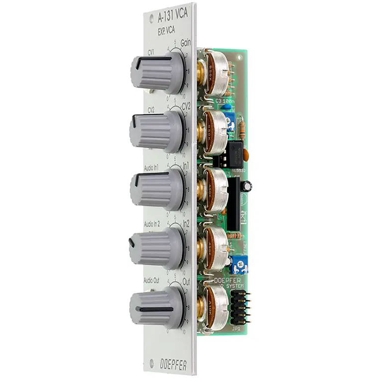 Doepfer A-131 VCA logarithm. (new version with THAT circuit) 2