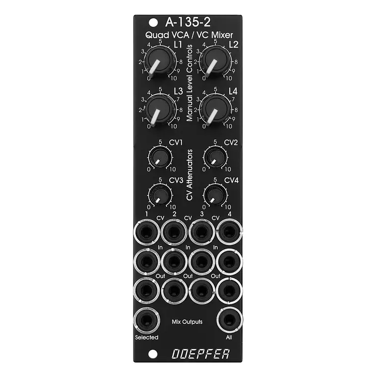 Doepfer A-135-2V Voltage Controlled Mixer Vintage Edition 1