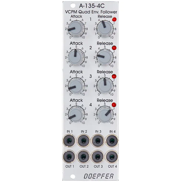 Doepfer A-135-4C Quad Envelope Follower 1