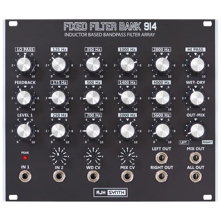 AJH FFB914 Fixed Filter Bank Black 1