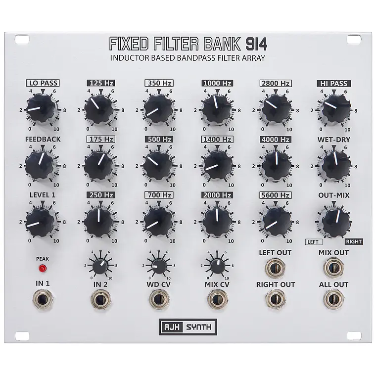 AJH FFB914 Fixed Filter Bank Silver 1