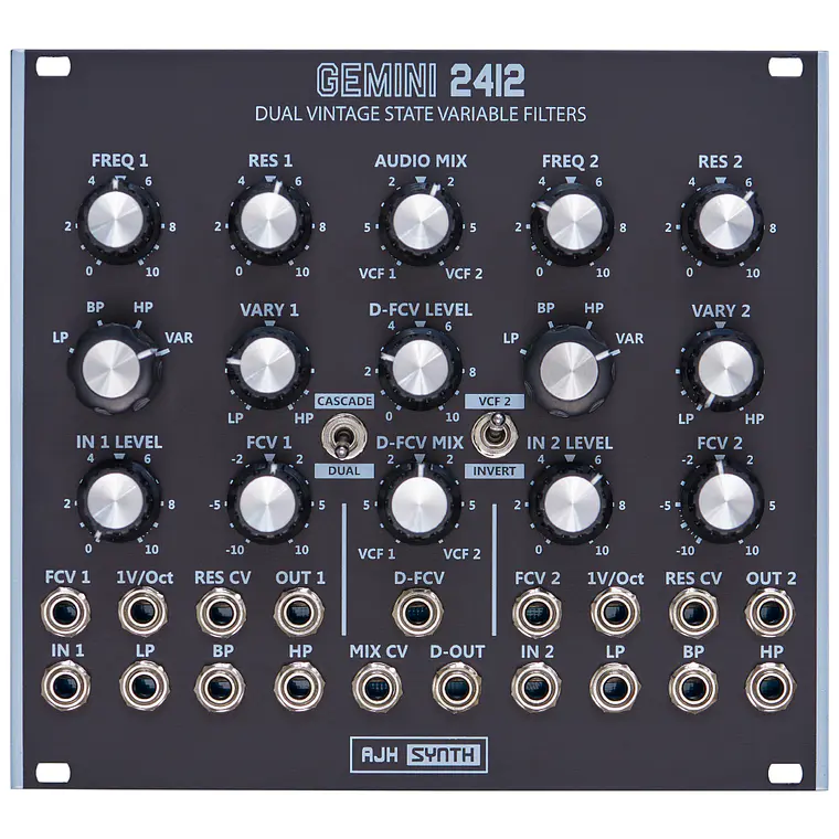 AJH Gemini 2412 Dual SVF Black 1