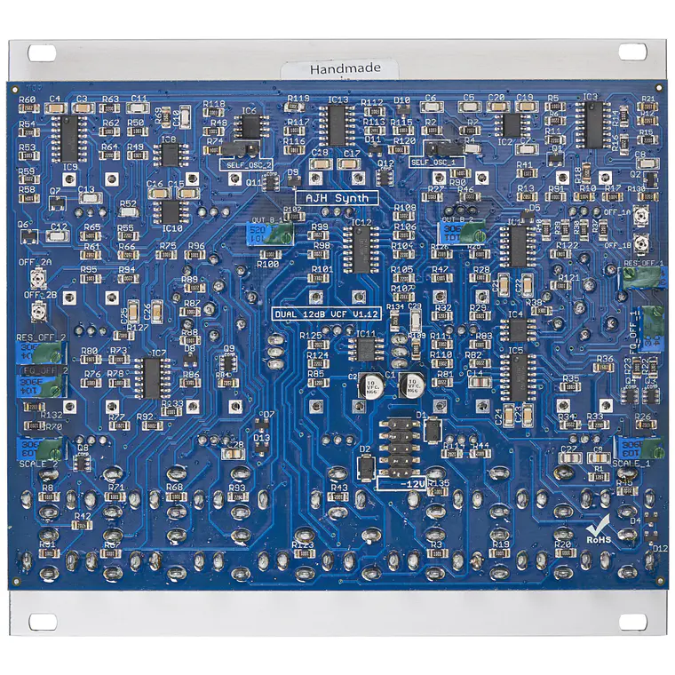 AJH Gemini 2412 Dual SVF Silver 3