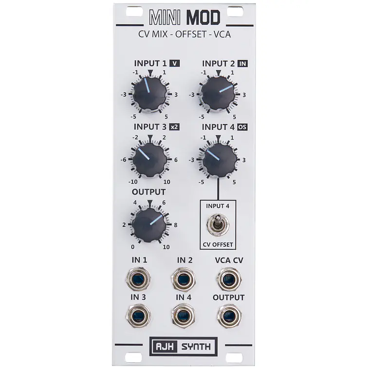 AJH MiniMod CV Mix-Offset-VCA Silver 1