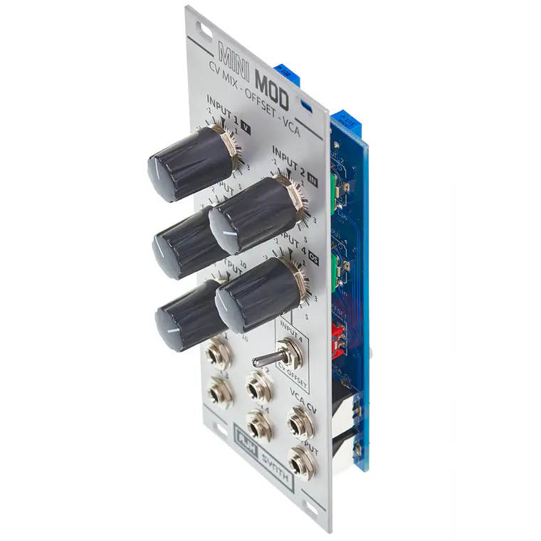 AJH MiniMod CV Mix-Offset-VCA Silver 2