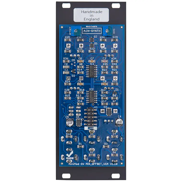 AJH MiniMod CV Mix-Offset-VCA Black 3