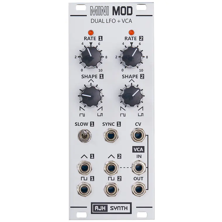 AJH MiniMod Dual LFO + VCA Silver 1