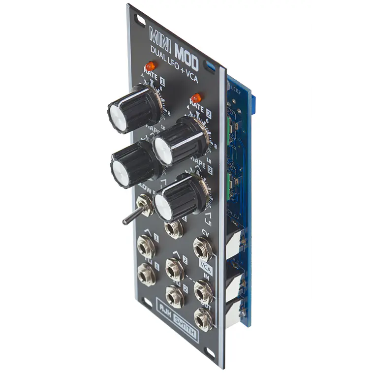 AJH MiniMod Dual LFO + VCA Black 2