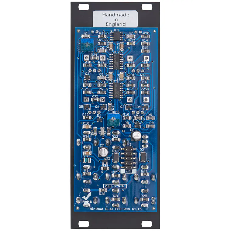 AJH MiniMod Dual LFO + VCA Black 3