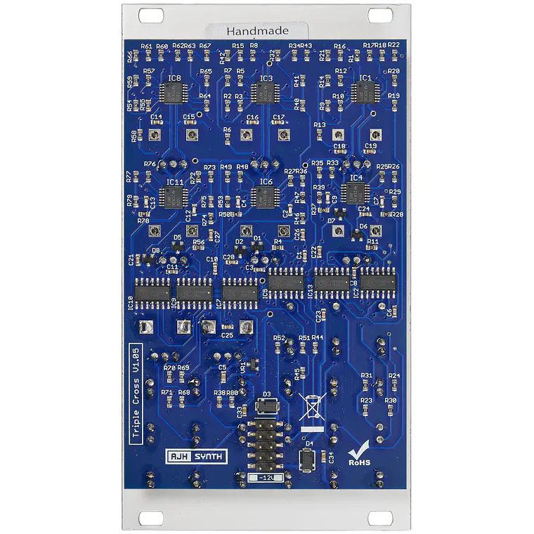 AJH Triple Cross Xfader and Panner Silver 3