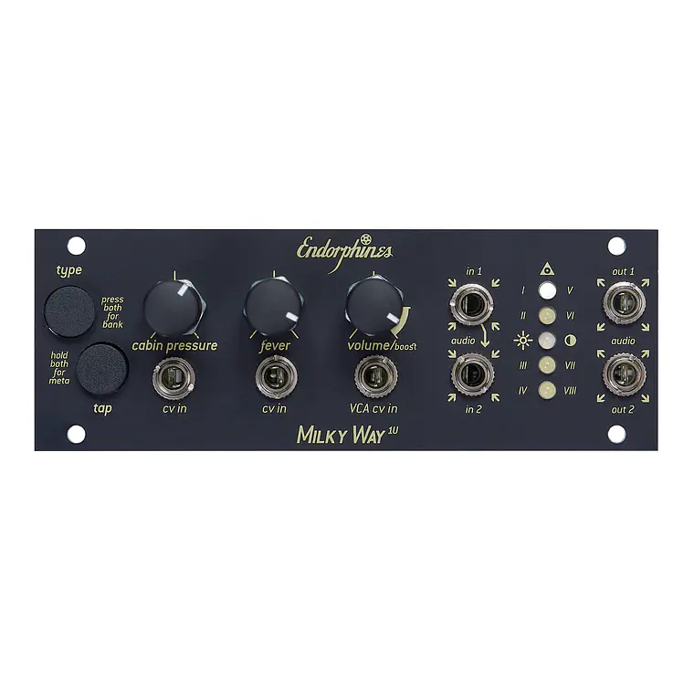 Endorphin.es 1U Milky Way Black 1