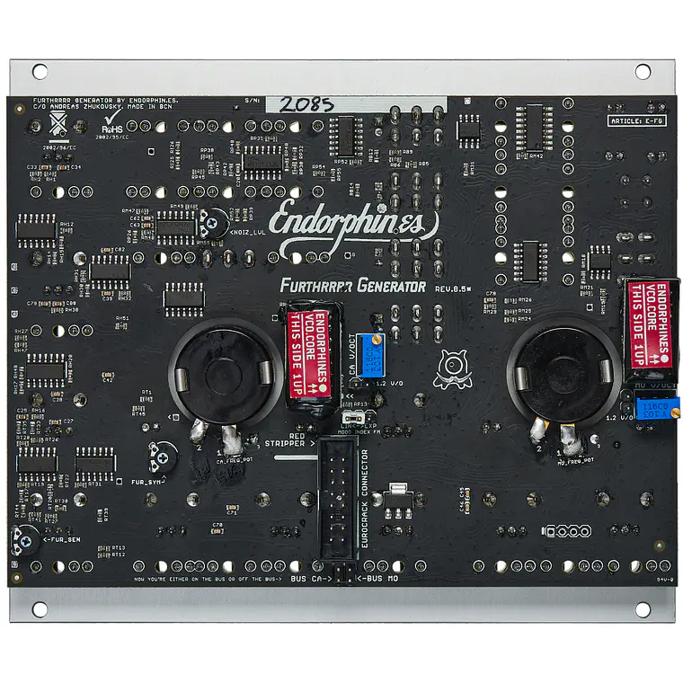 Endorphin.es Furthrrrr Generator Dual VCO Silver 3