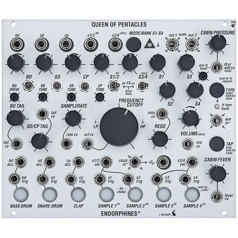 Endorphin.es Queen Of Pentacles Silver 1