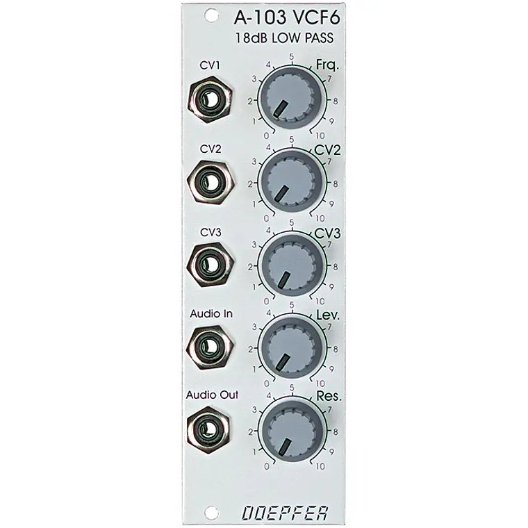 Doepfer A-103 18dB Low Pass Filter 1