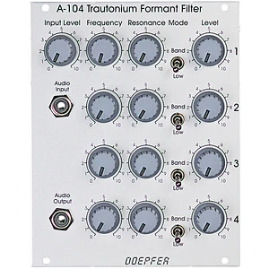 Doepfer A-104 Quad Resonance Filter