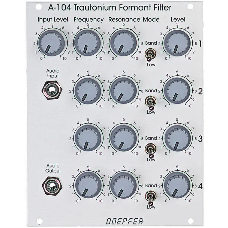 Doepfer A-104 Quad Resonance Filter 1