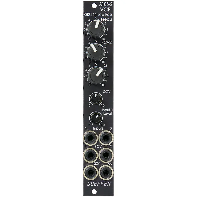 Doepfer A-105-2v 24 dB Low Pass (SSI-Typ) Filter Vintage Edition 1