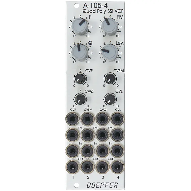 Doepfer A-105-4 Quad Poly VCF 1