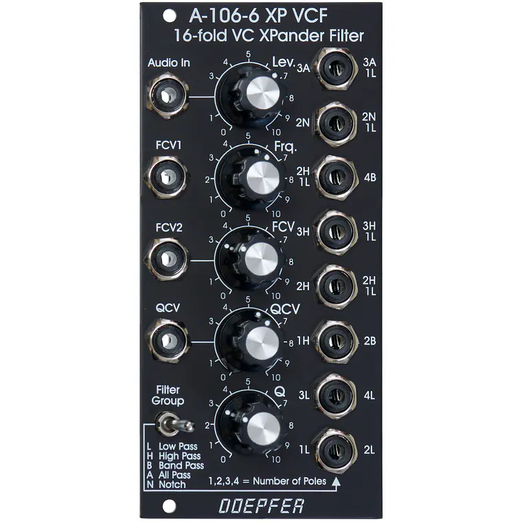 Doepfer A-106-6V XP Filter Vintage Edition 1