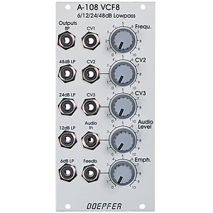 Doepfer A-108 6/12/24/48dB Low Pass Filter