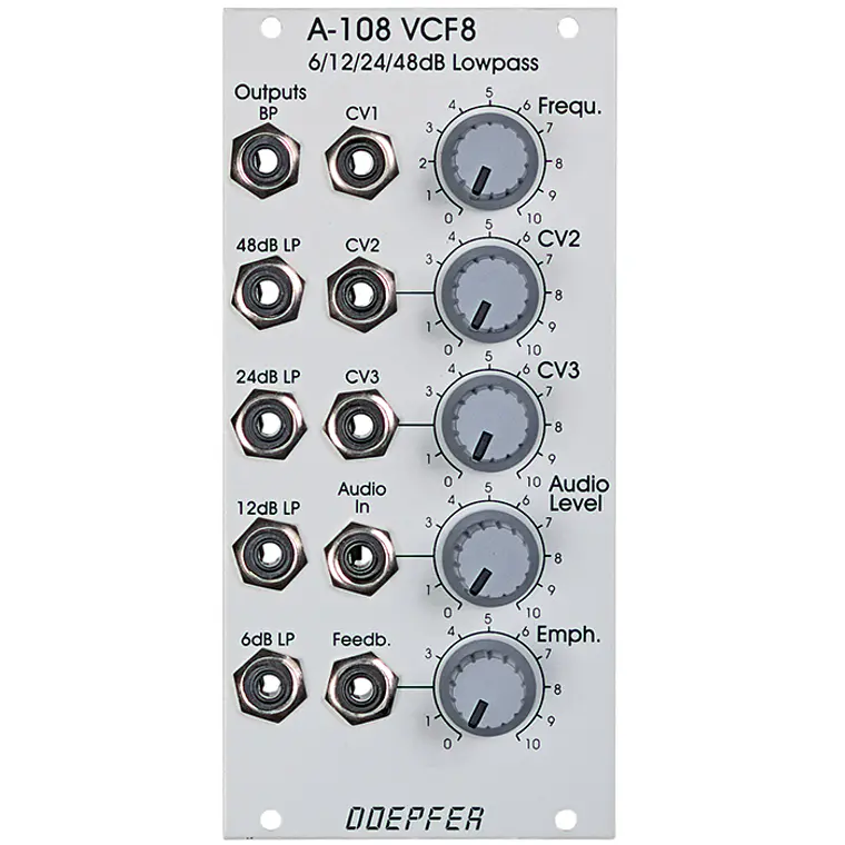 Doepfer A-108 6/12/24/48dB Low Pass Filter 1