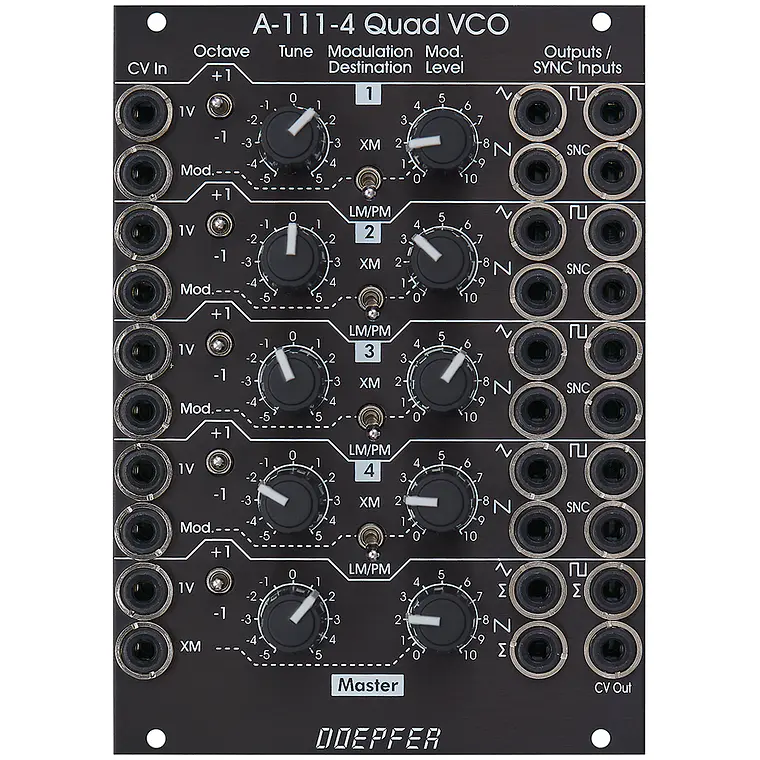 Doepfer A-111-4 Quad Precision VCO Vintage 1