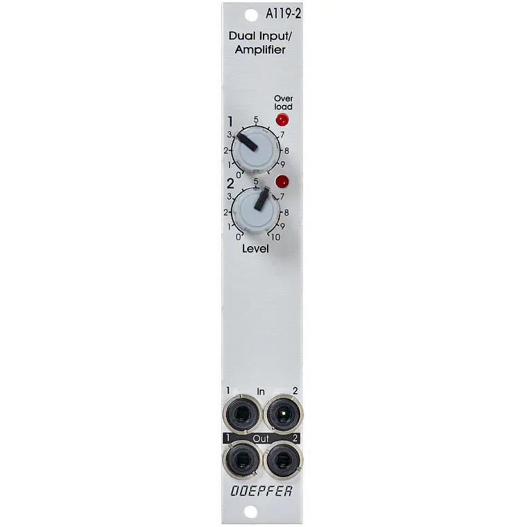 Doepfer A-119-2 Dual External Input / Amplifier 1