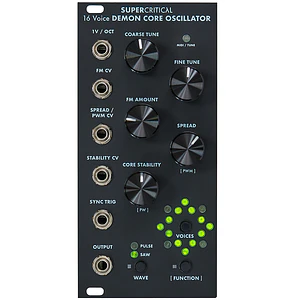 Supercritical Demon Core Oscillator