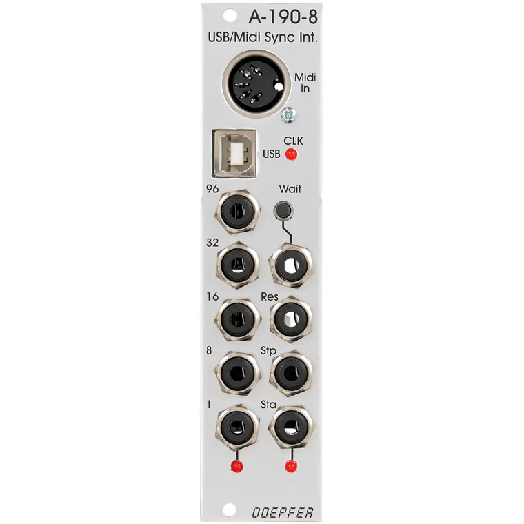 Doepfer A-190-8 USB/Midi-to-Sync Interface 1