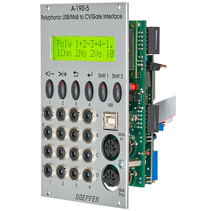 Doepfer A-190-5 Polyphonic USB/Midi-to-CV/Gate Interface