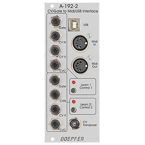 Doepfer A-192-2 Dual CV/Gate to Midi/USB Interface
