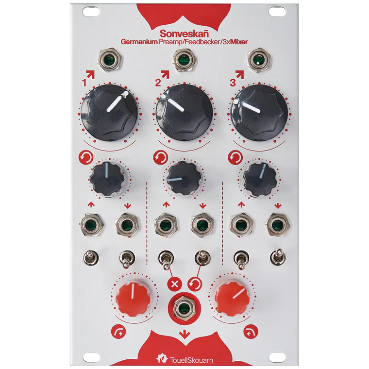TouellSkouarn Sonveskañ Germanium Preamp Feedbacker Mixer 1
