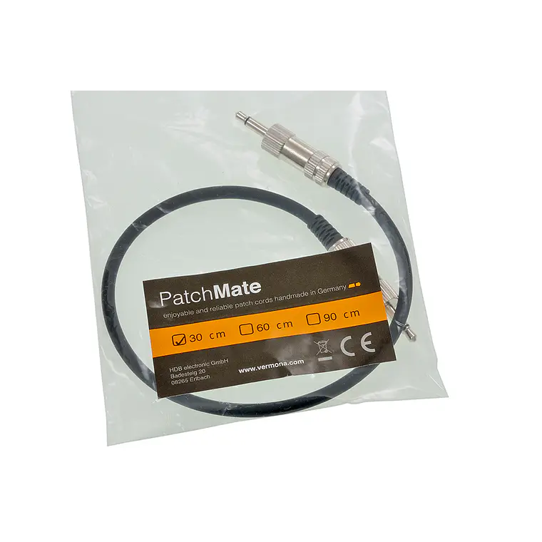 Vermona Modular PatchMate Cable 30cm 3