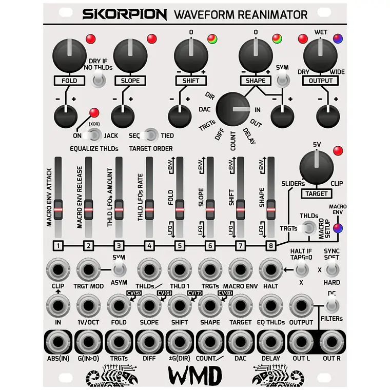 WMD SKORPION Waveform Reanimator silver 1