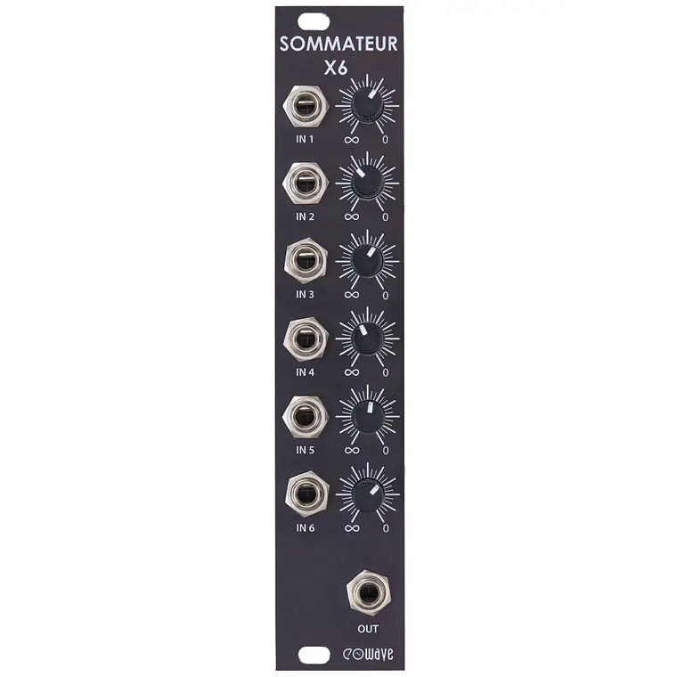 eowave Sommateur x6 Mixer, black 1